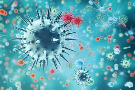 Virus suspendidos en el aire