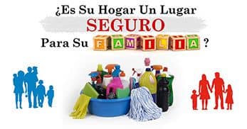 Familia en un hogar saludable